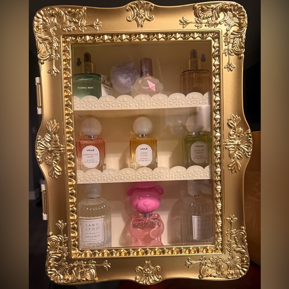 Five Below Gilded Display Shelf